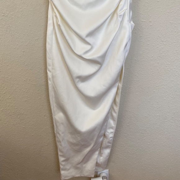 House of CB S PLUS CUP Flora Ivory Satin Corset Dress Size NWOT Small DD - Picture 9 of 14